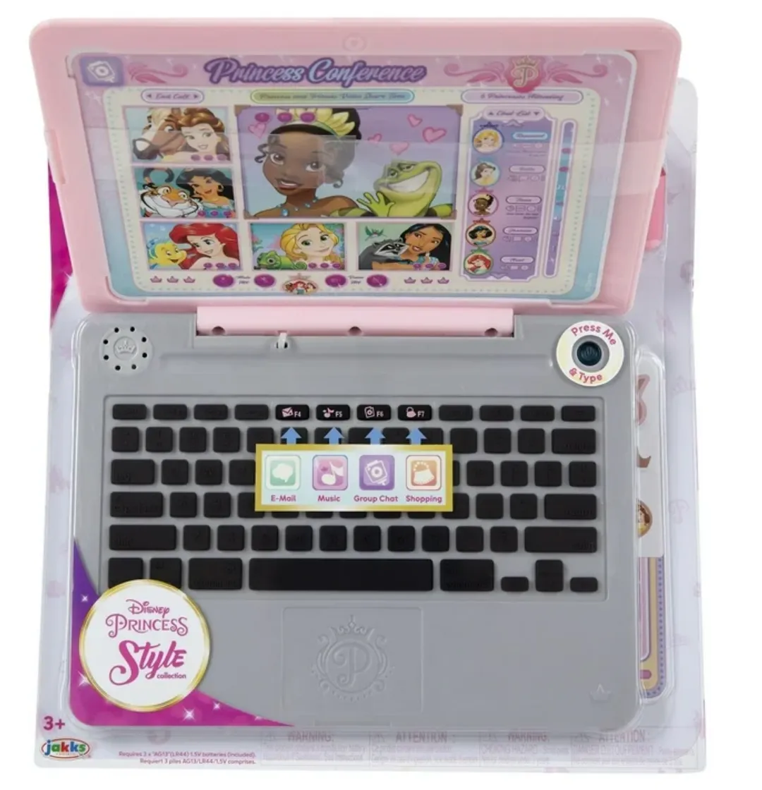 Disney Princess Style Collection Laptop con audifonos 