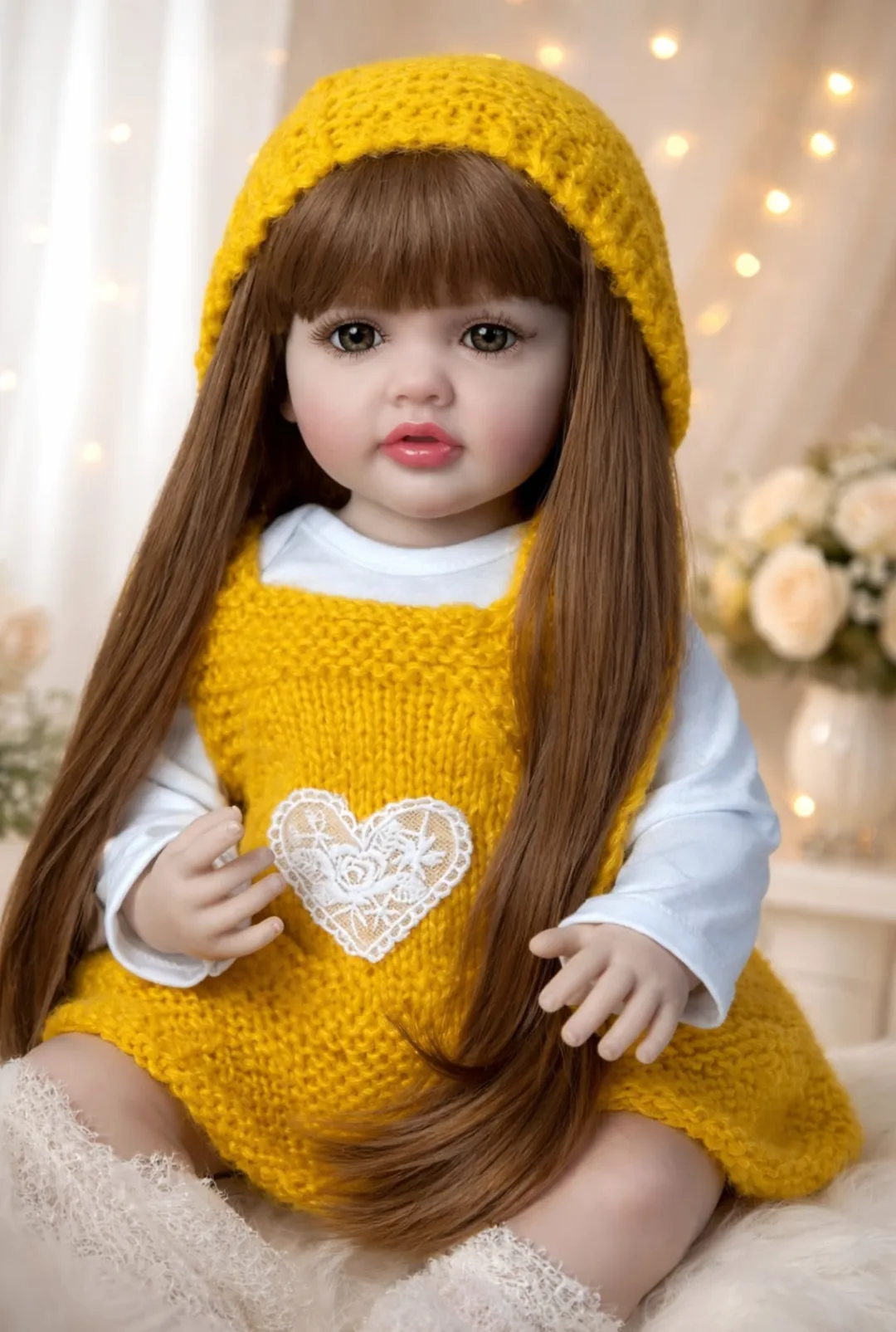 Bebe Reborn Aitana Cabello Largo