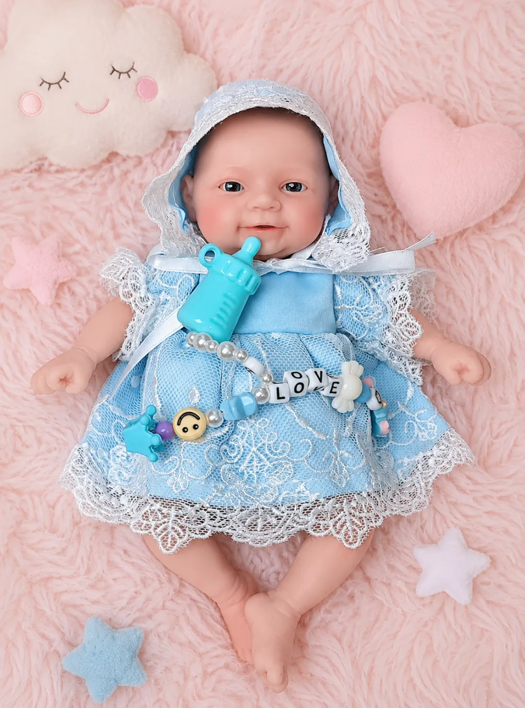 Mini Bebe Vestido Azul