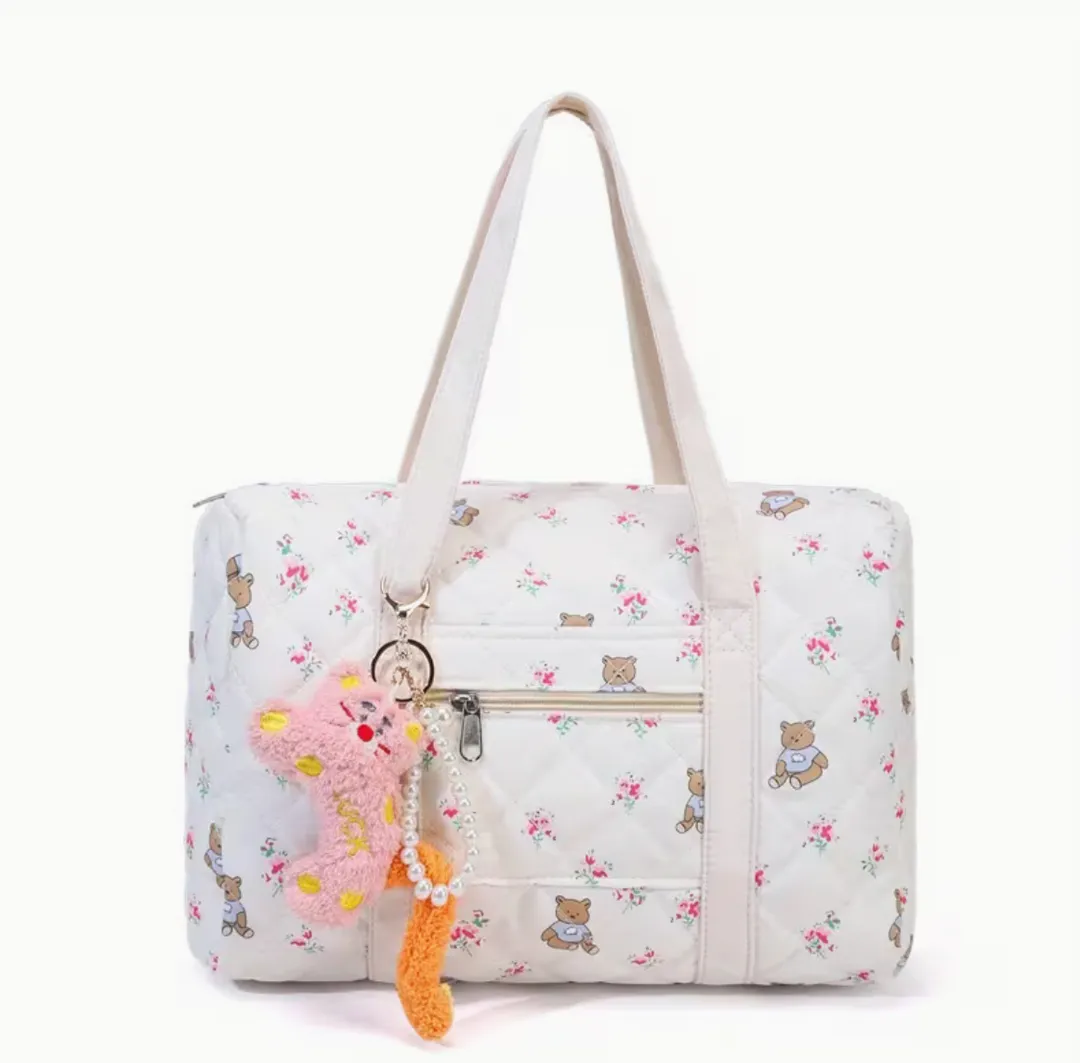 Pañalera Osito Y Flores