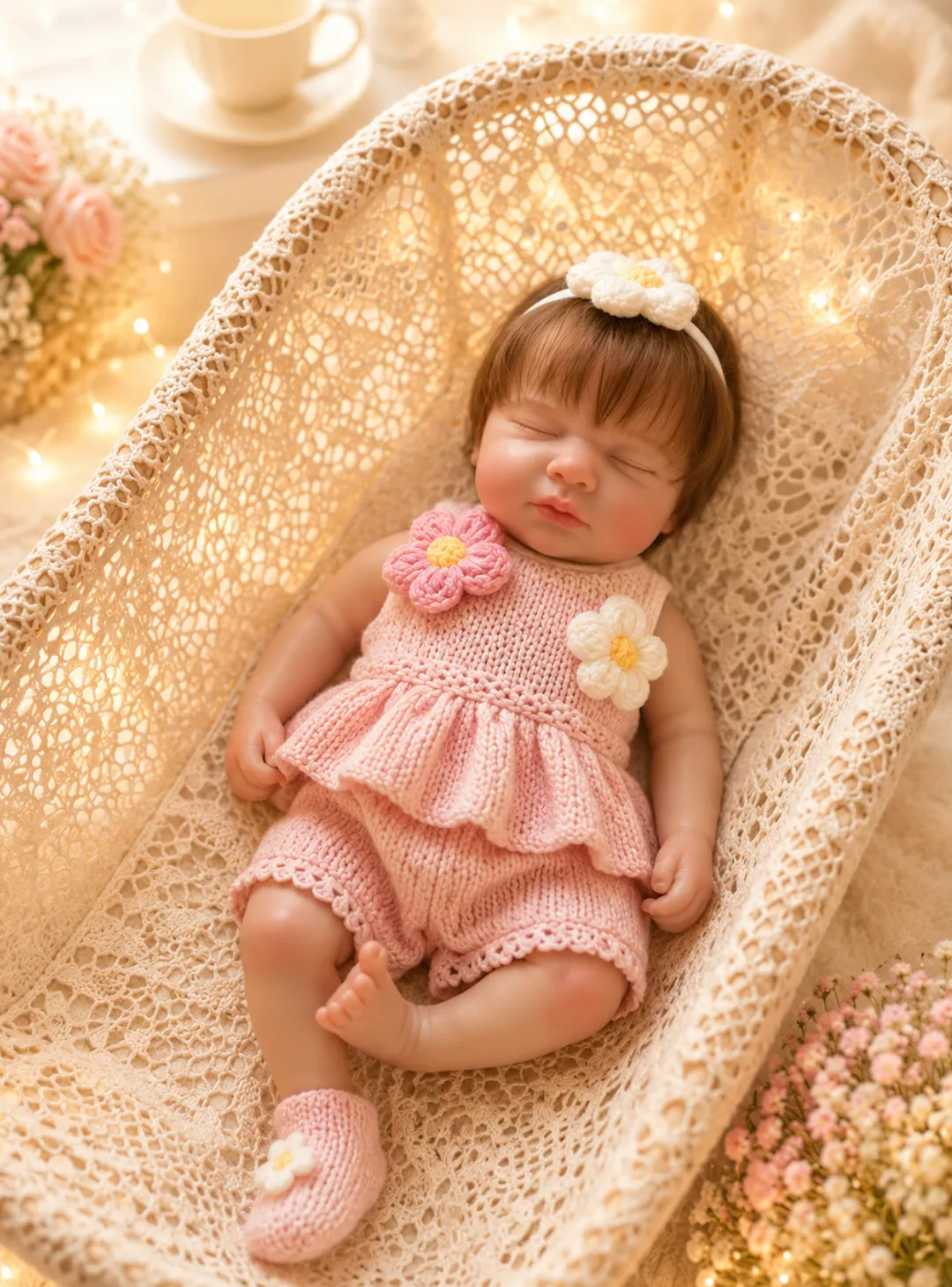 Bebe Reborn Aura Cabello