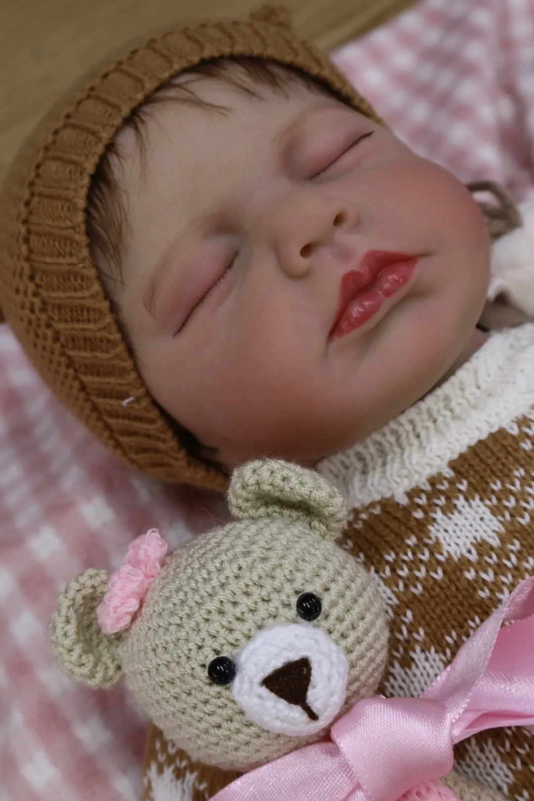 Bebe Reborn Samuel Cafe Niño