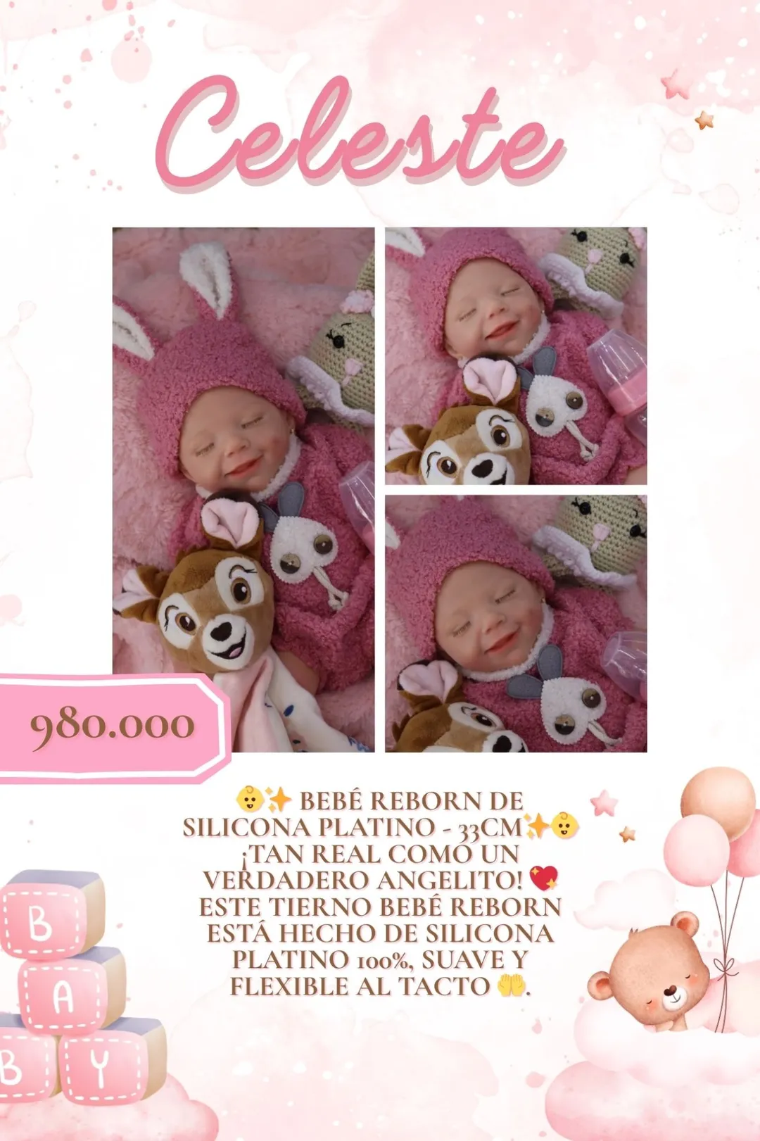 Bebe Reborn Globitos