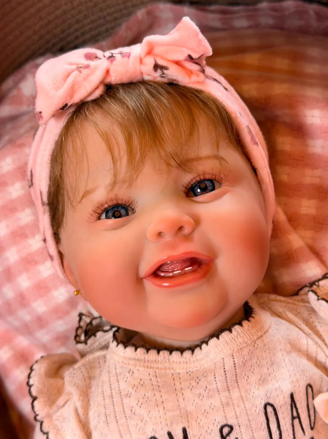 Bebe Reborn Camila Moño Toddler