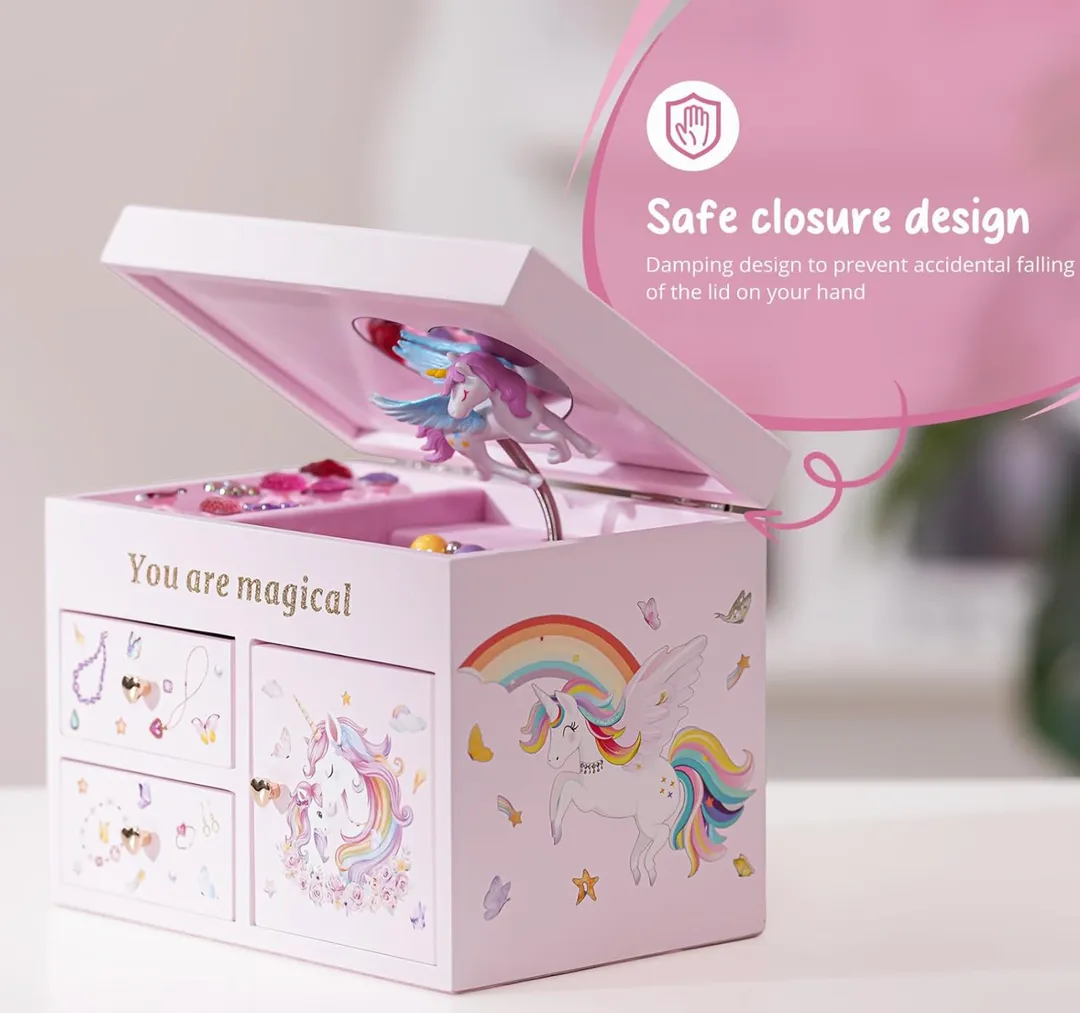 oyero Musical de Unicornio para Niñas – Lolalet
