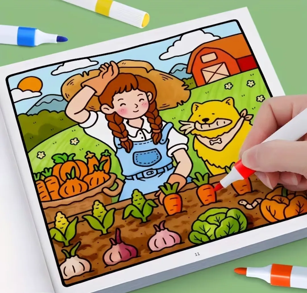 Libro Para Colorear Girl Moments