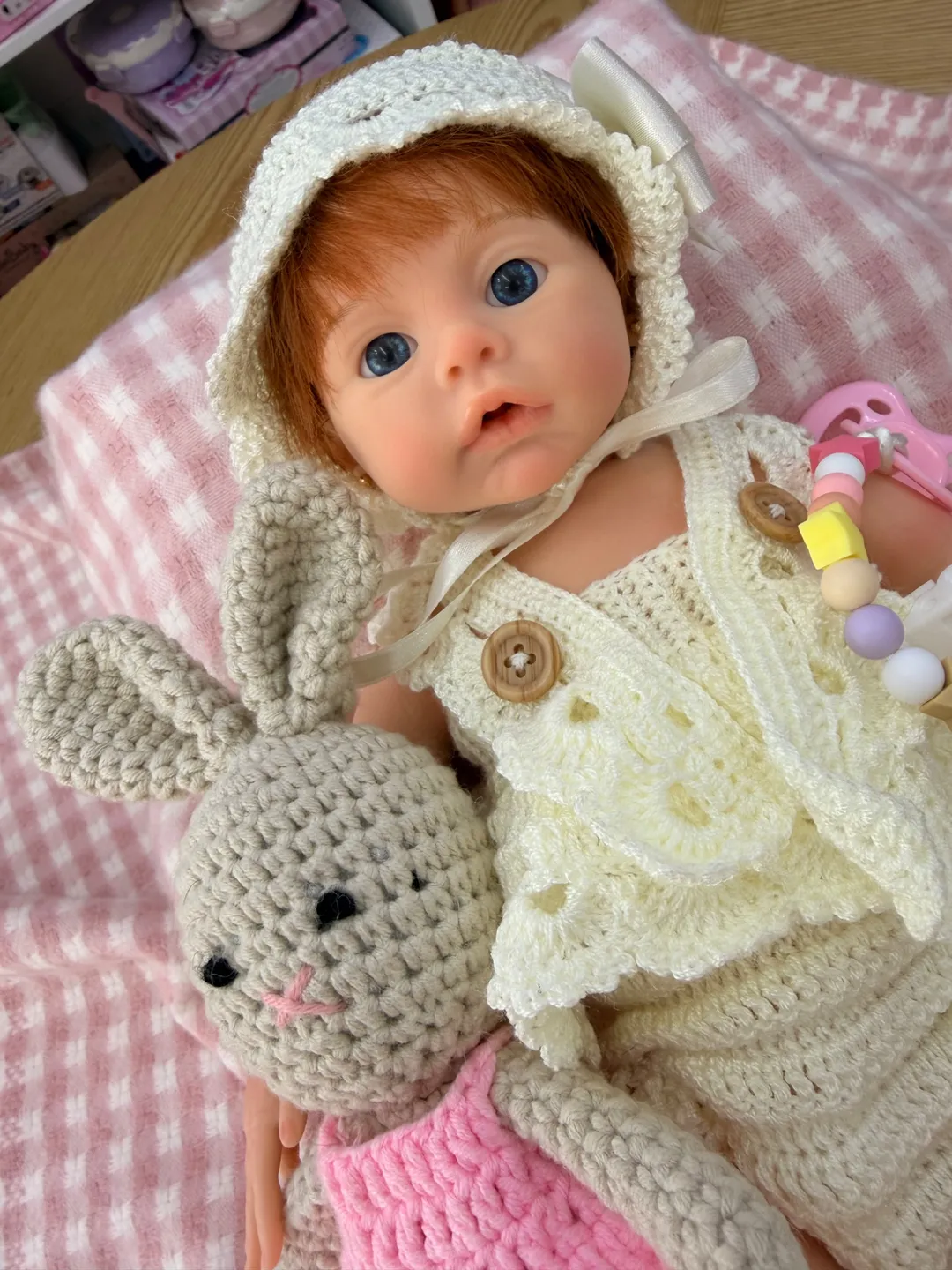 Bebe Reborn Laurita Cabello Platino