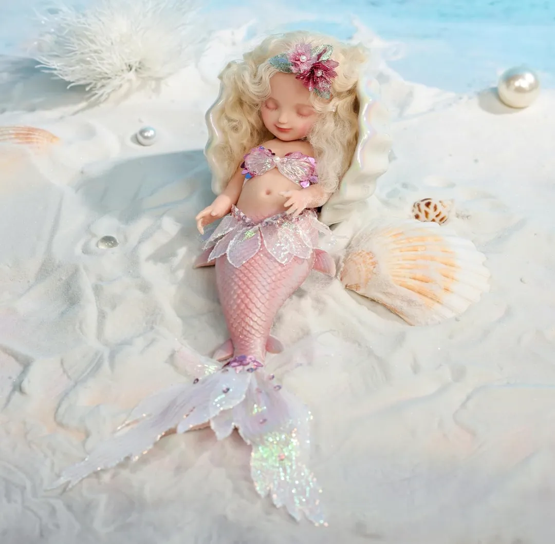 Bebe Reborn Sirena Platino 