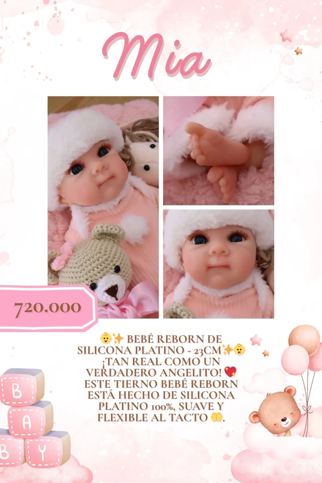 Bebe Reborn Globitos