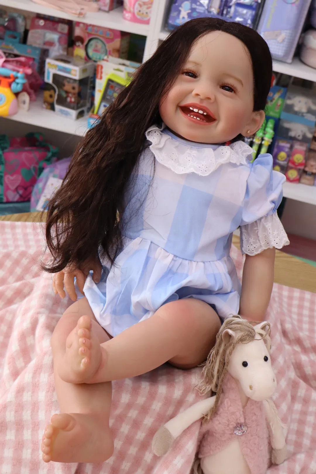 Bebe Reborn Natalia Azul Toddler