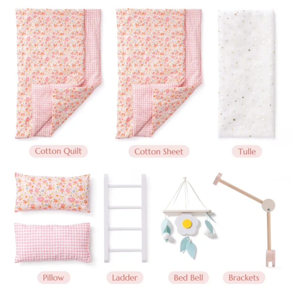 Cuna Doble Para Bebes Reborn