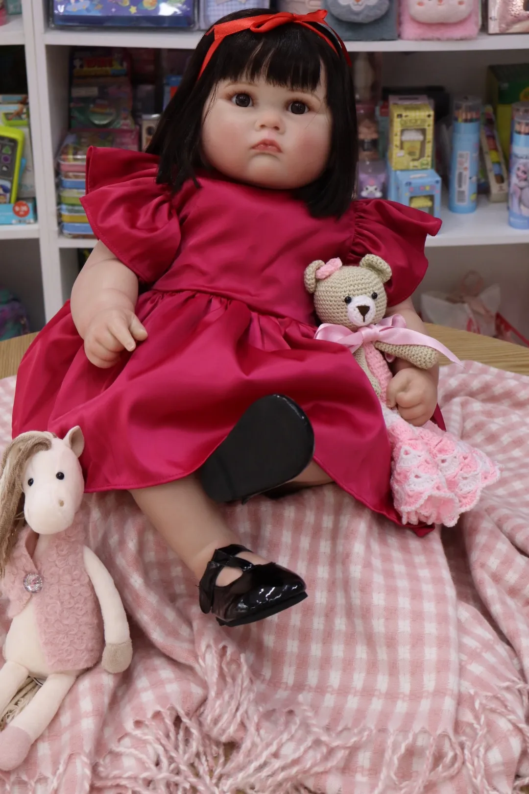 Bebe Reborn Mara Vinotinto Toddler