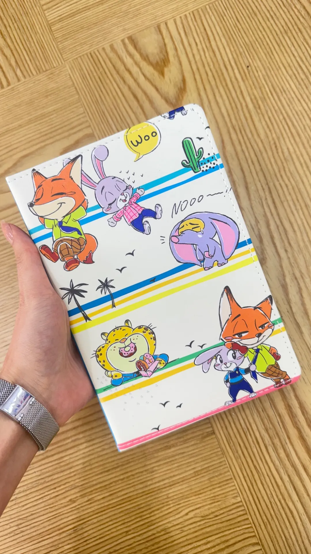 Cuaderno Zootopia 