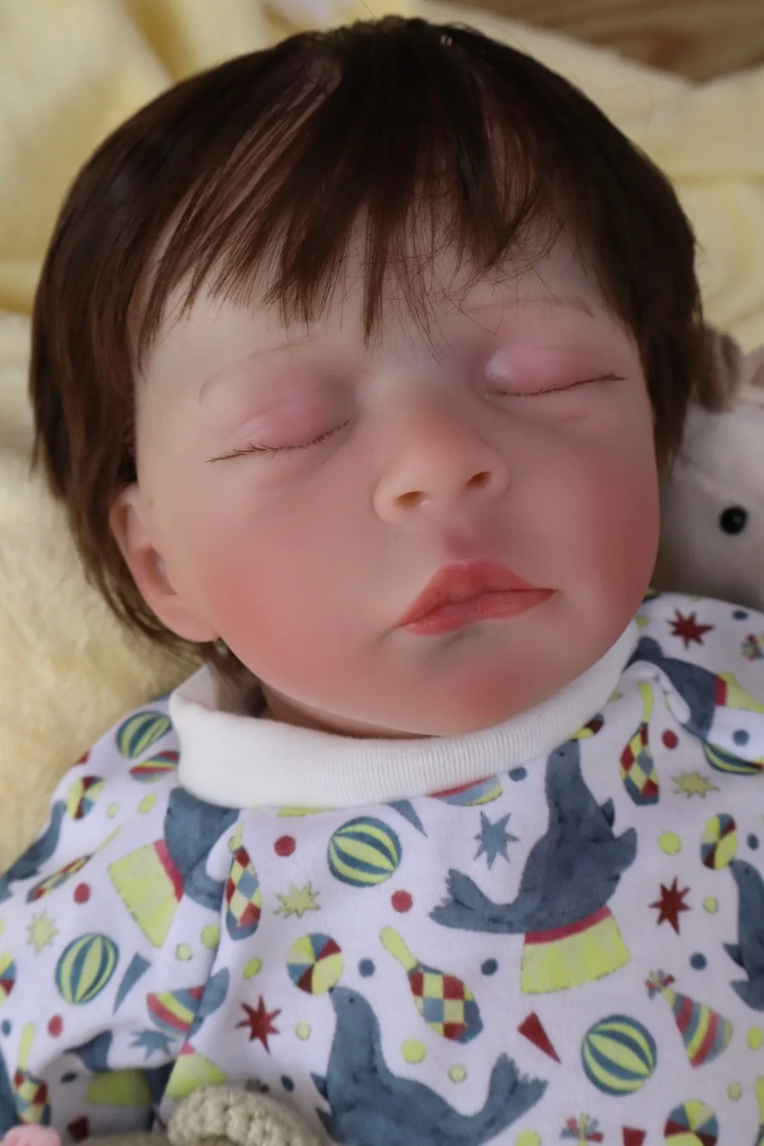 Bebe Reborn Dilan Con Cabello Niño