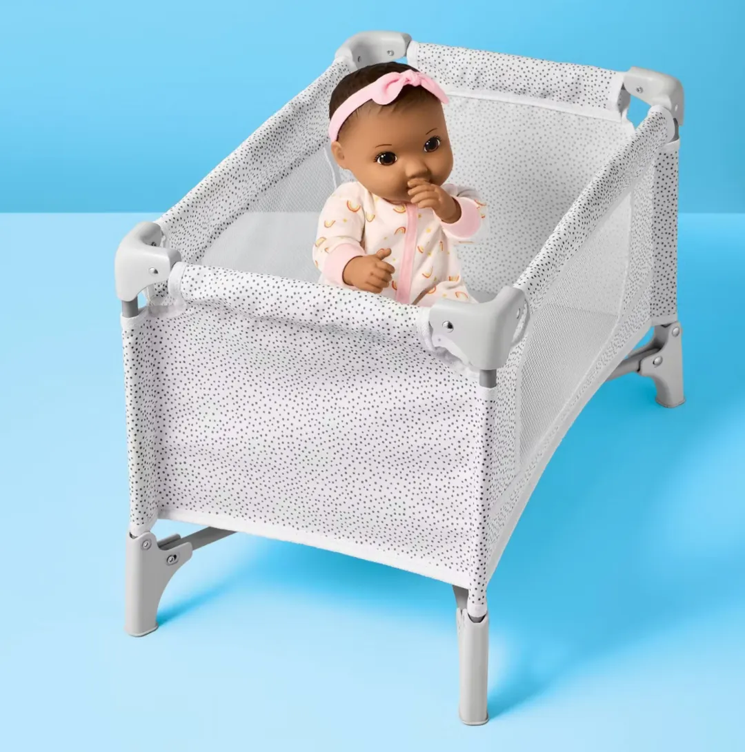 Cuna Plegable para Muñecas 