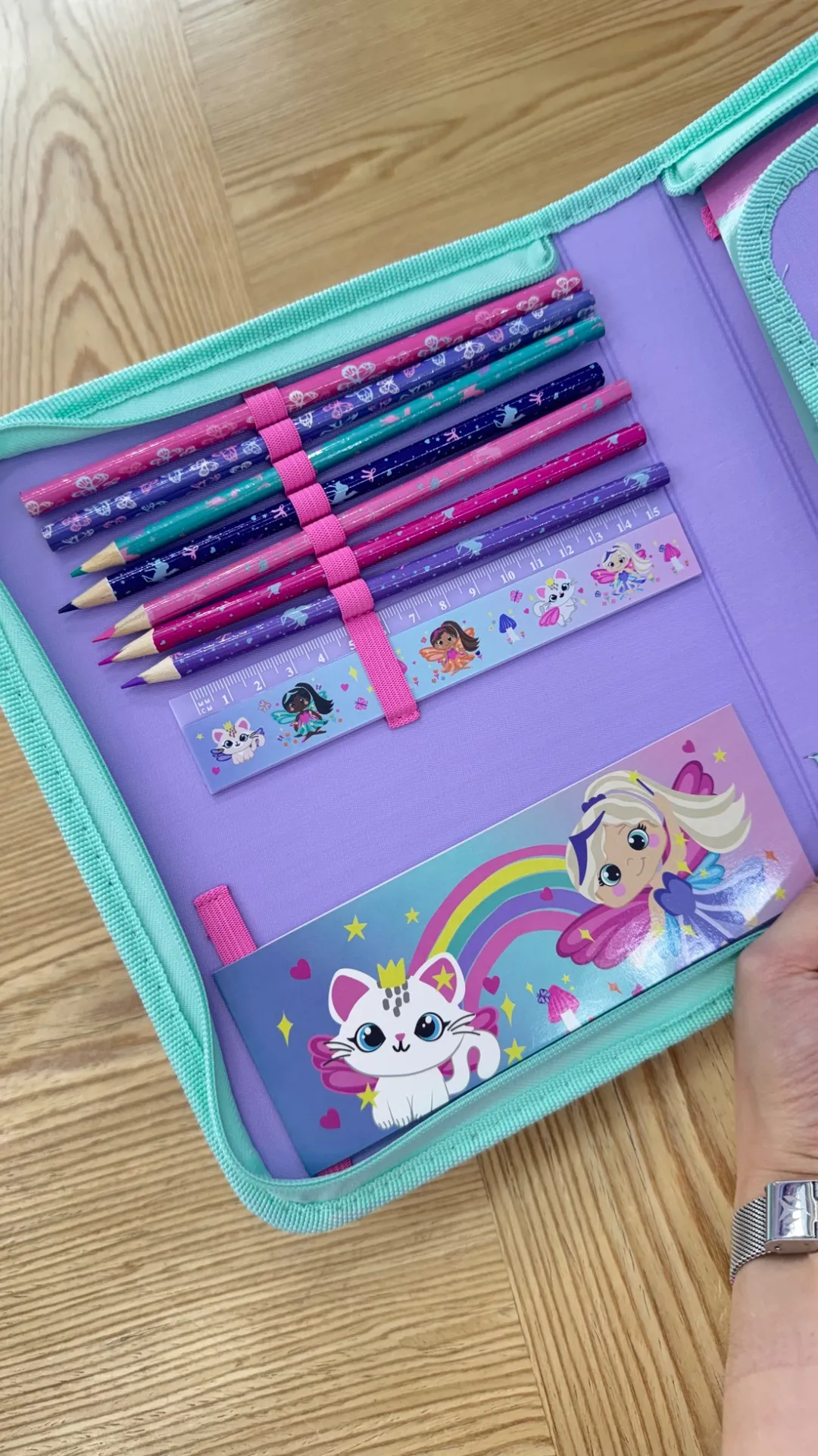 Cartuchera Con Accesorios Hada