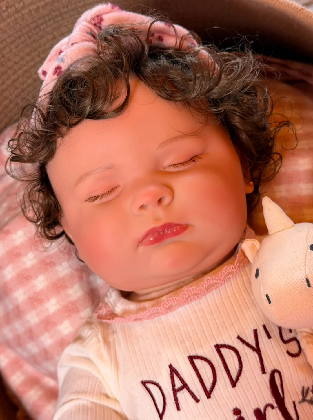 Bebe Reborn Anna Rosa Flores Toddler