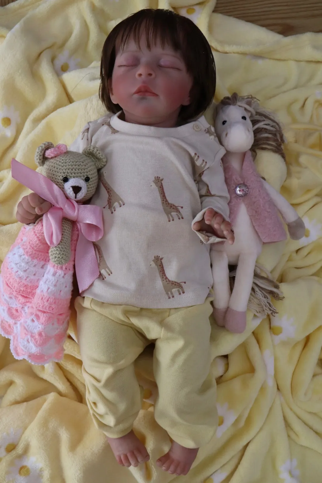Bebe Reborn Dilan Con Cabello Niño