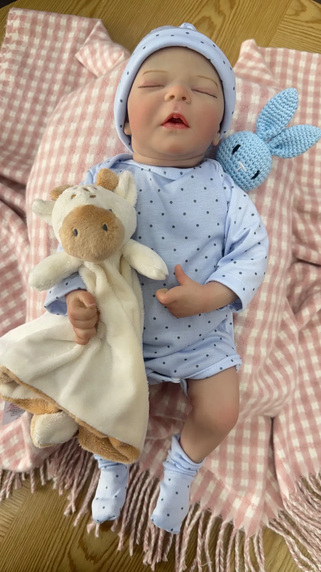 Bebe Reborn Miguel Azul