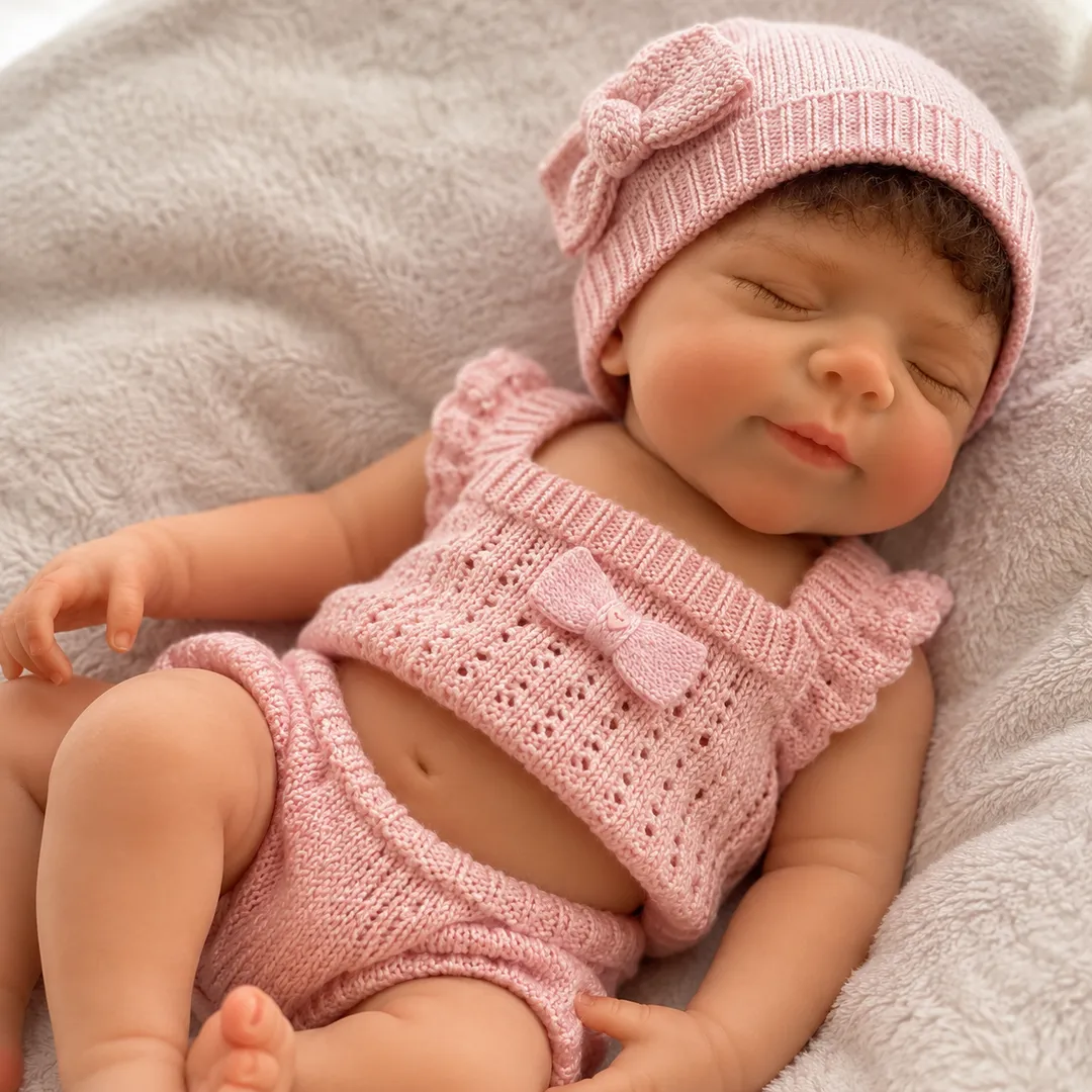 Bebe Reborn Aura Con Cabello Platino 