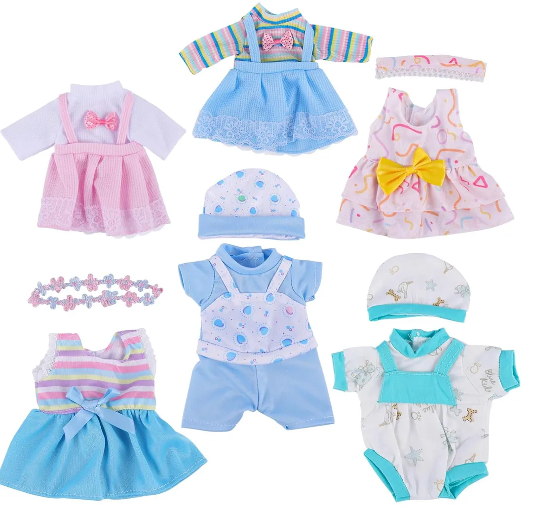 Ropa Bebe Reborn 30/33 Cm x6