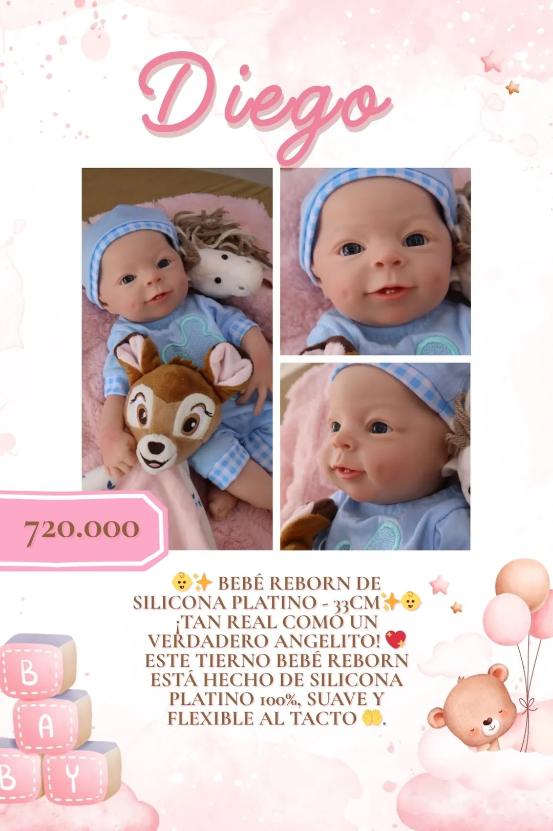 Bebe Reborn Globitos