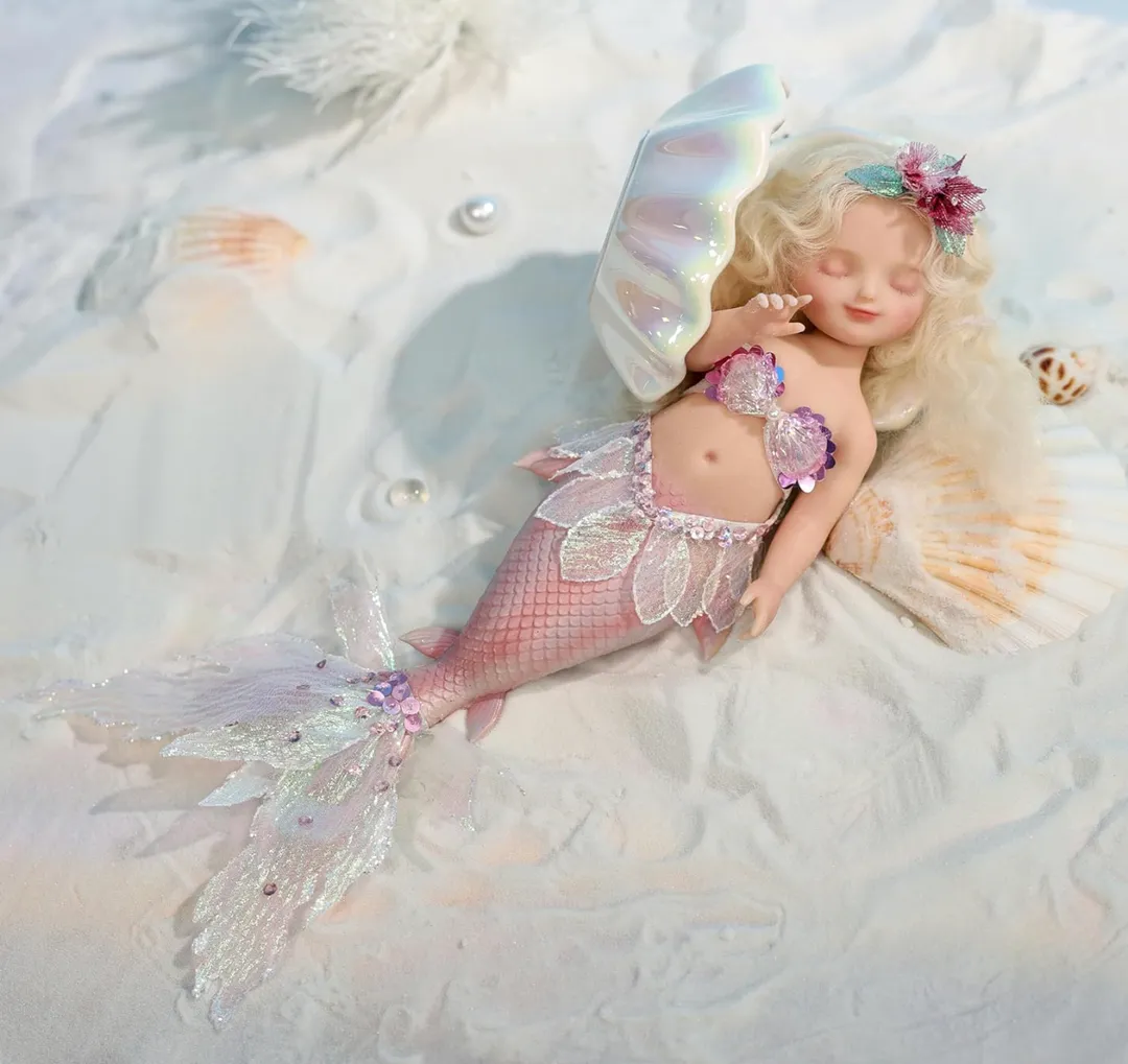 Bebe Reborn Sirena Platino 