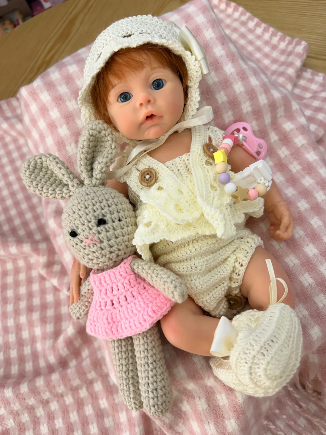 Bebe Reborn Laurita Cabello Platino