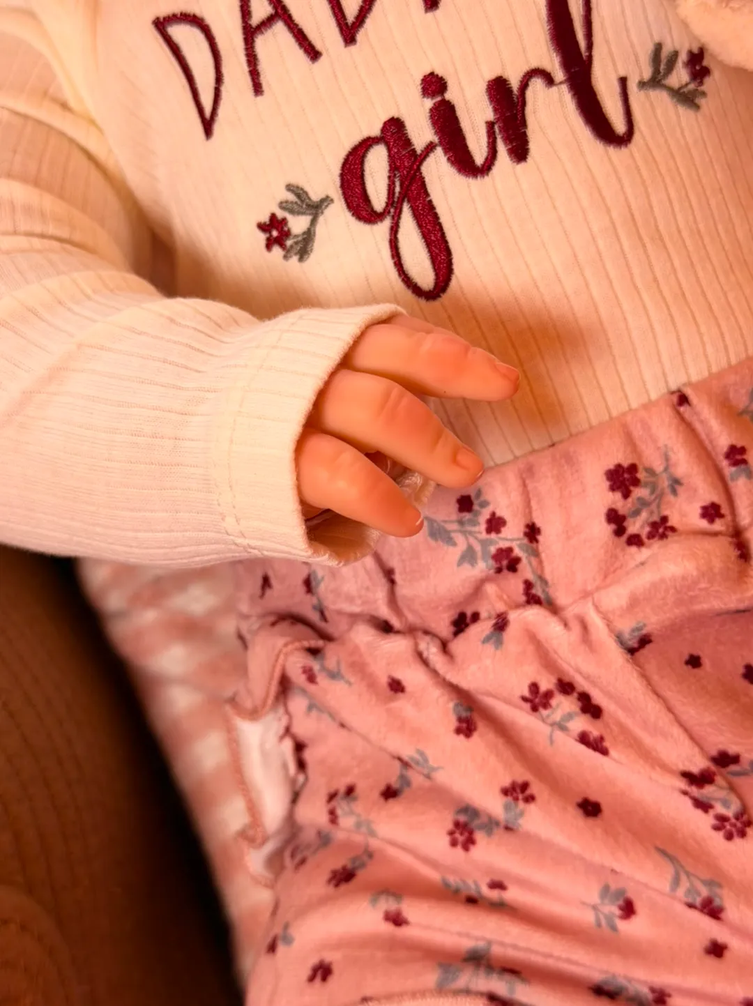 Bebe Reborn Anna Rosa Flores Toddler