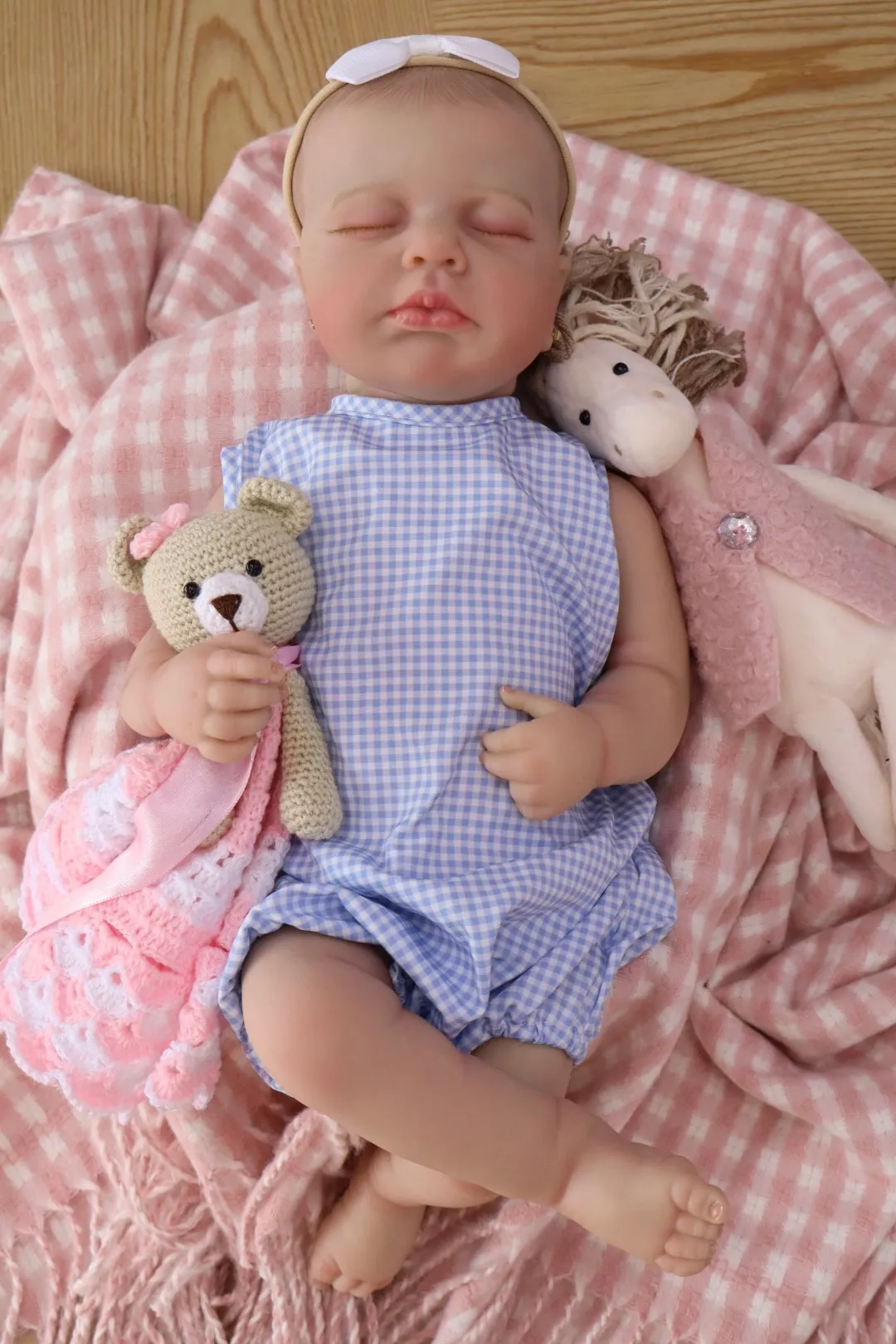 Bebe Reborn Ginny Ropa Azul