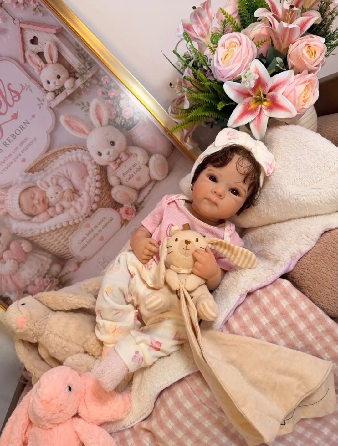 Bebe Reborn Mia Flores