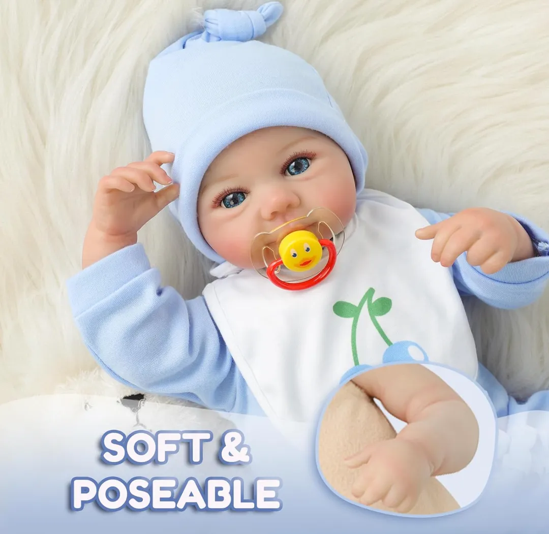 Bebe Reborn Isaac Azul