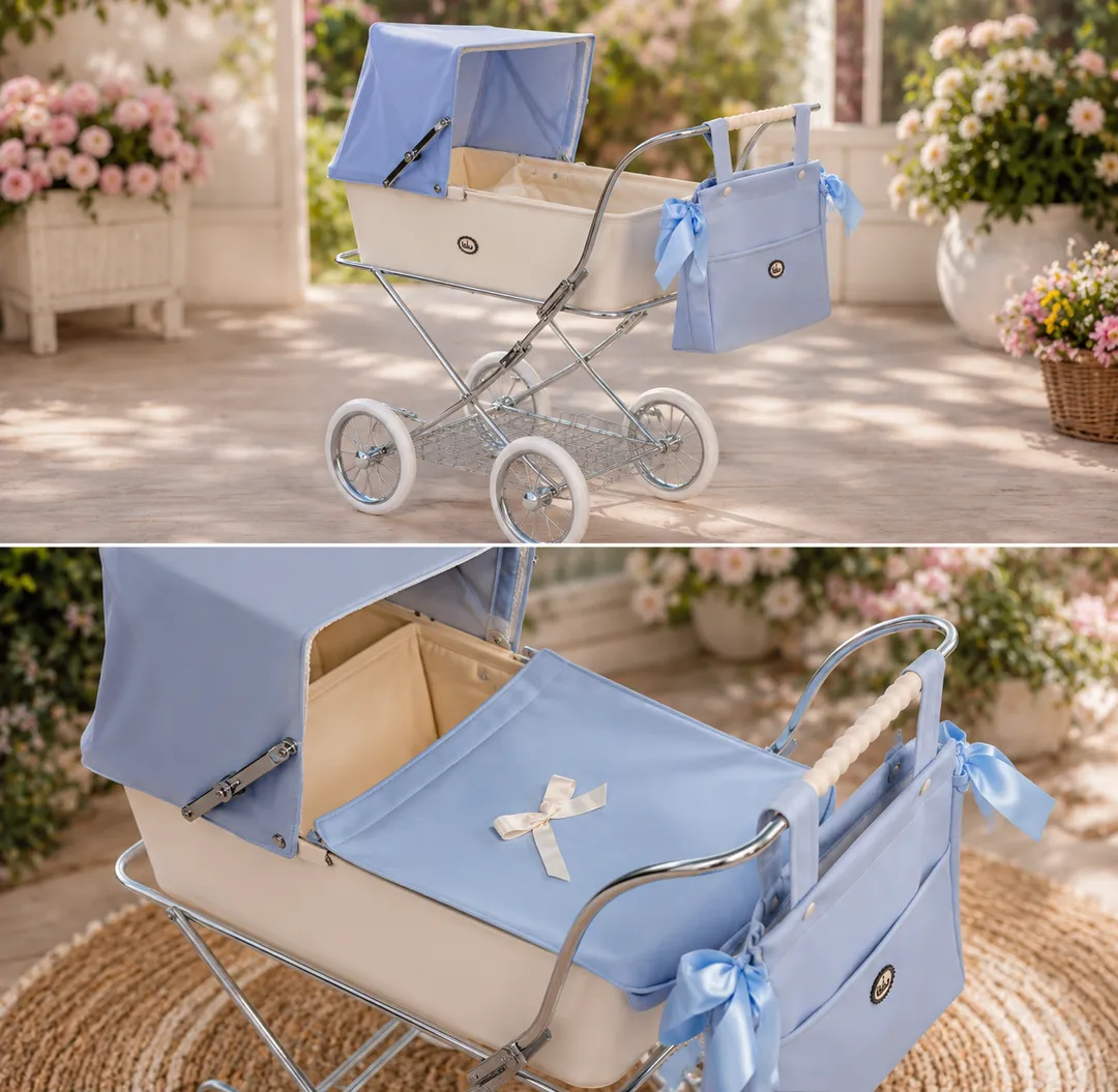 Coche BebeLux Azul Exclusivo