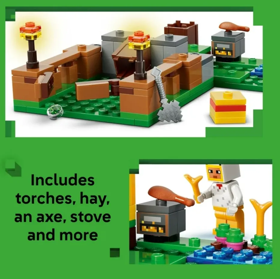 Lego Minecrafth Chicken Farm