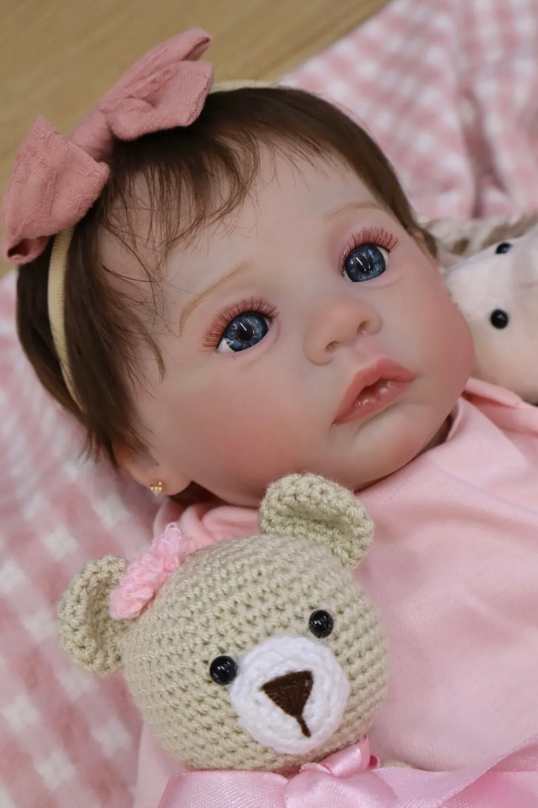 Bebe Reborn Laurita Con Cabello