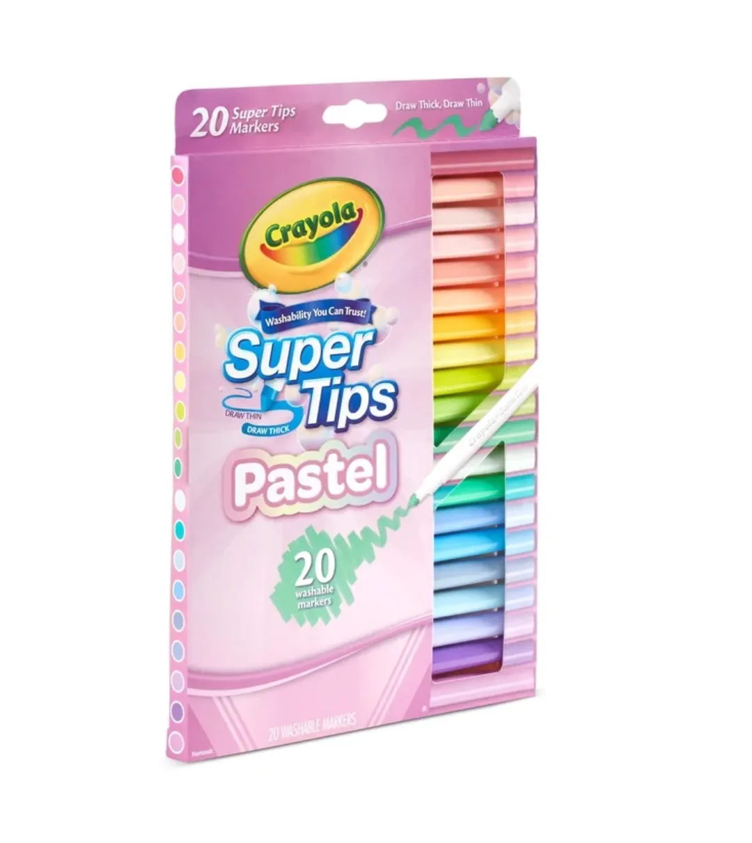 Marcadores Crayola Pastel