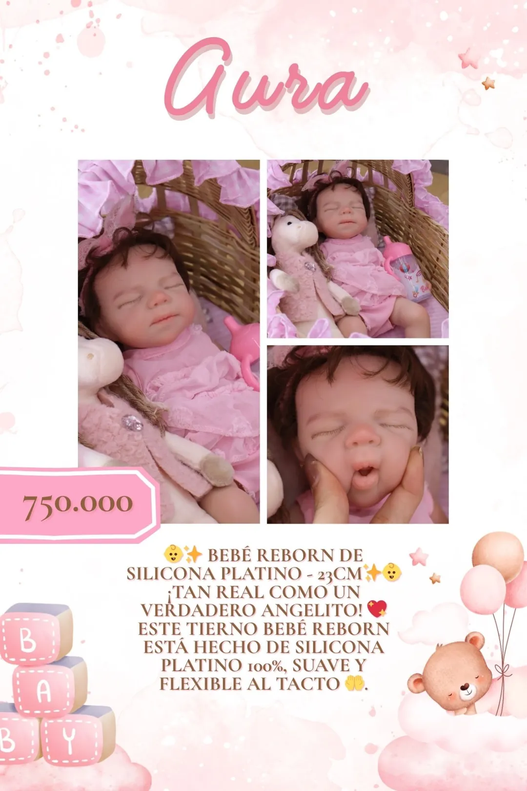 Bebe Reborn Globitos