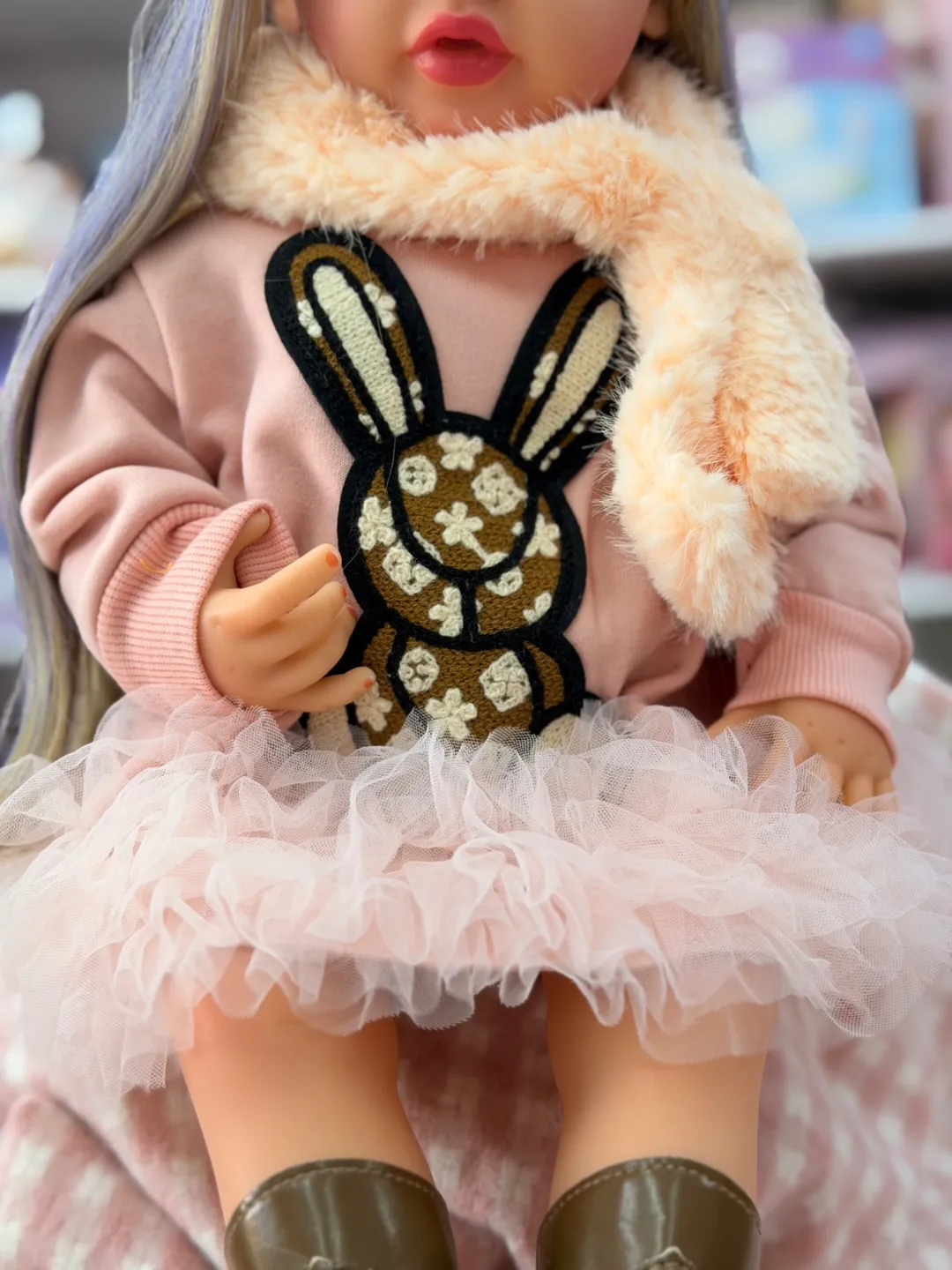 Bebe Reborn Alexa Cabello Largo