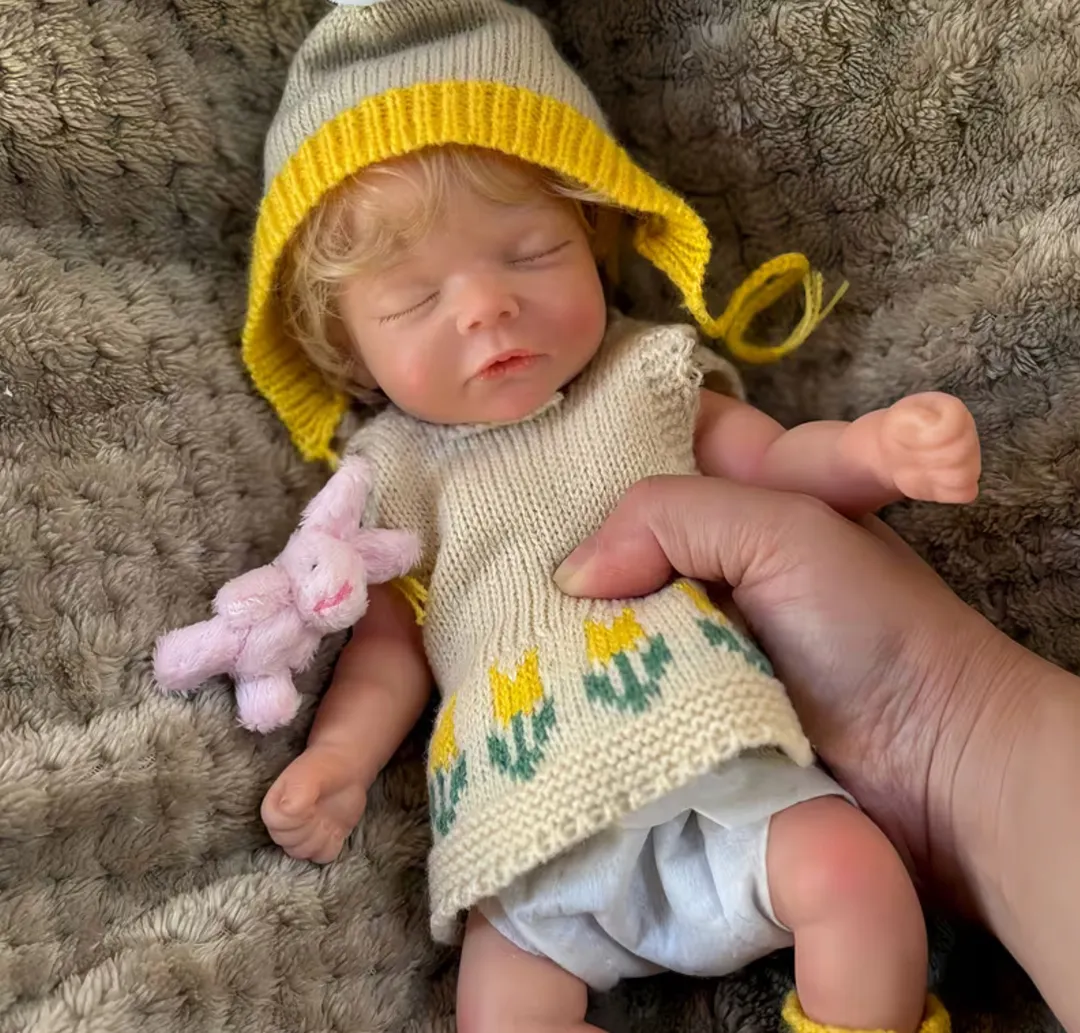 Bebe Reborn Dulce Rubia Platino