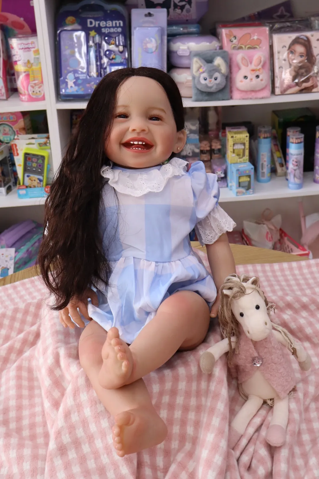 Bebe Reborn Natalia Azul Toddler