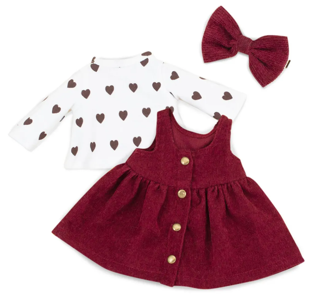 Conjunto Lucky Doggy Rojo