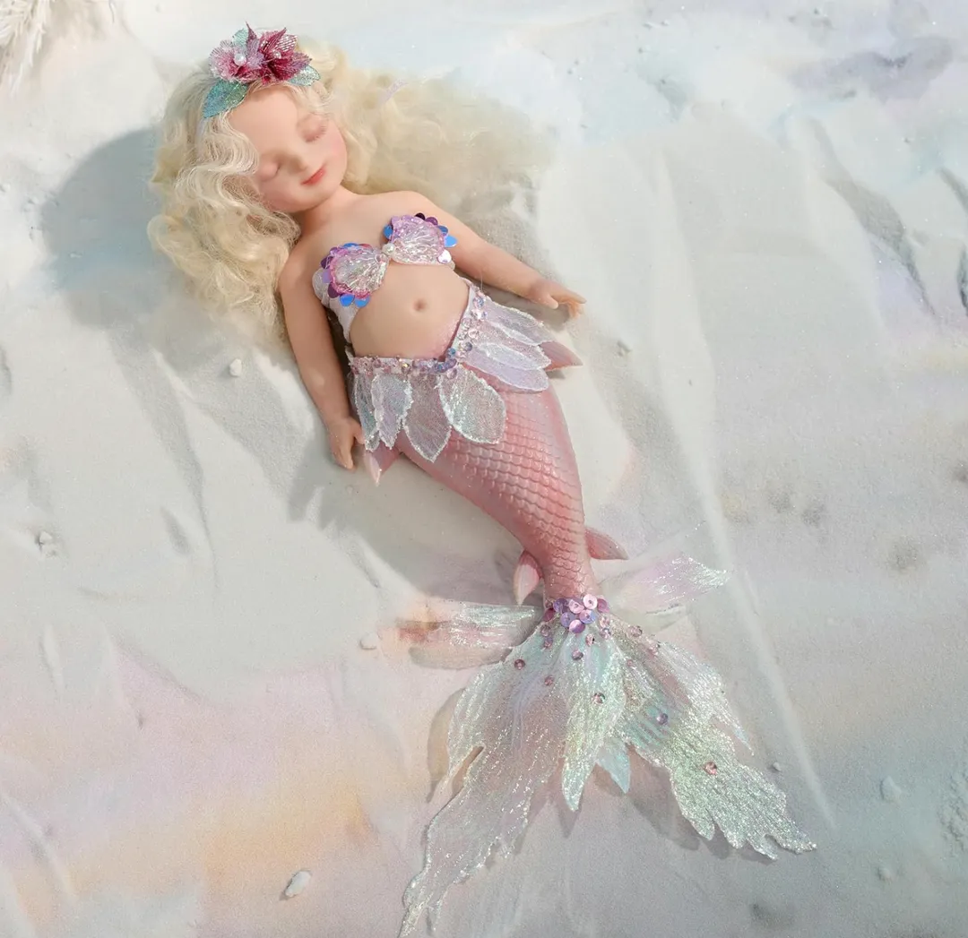 Bebe Reborn Sirena Platino 