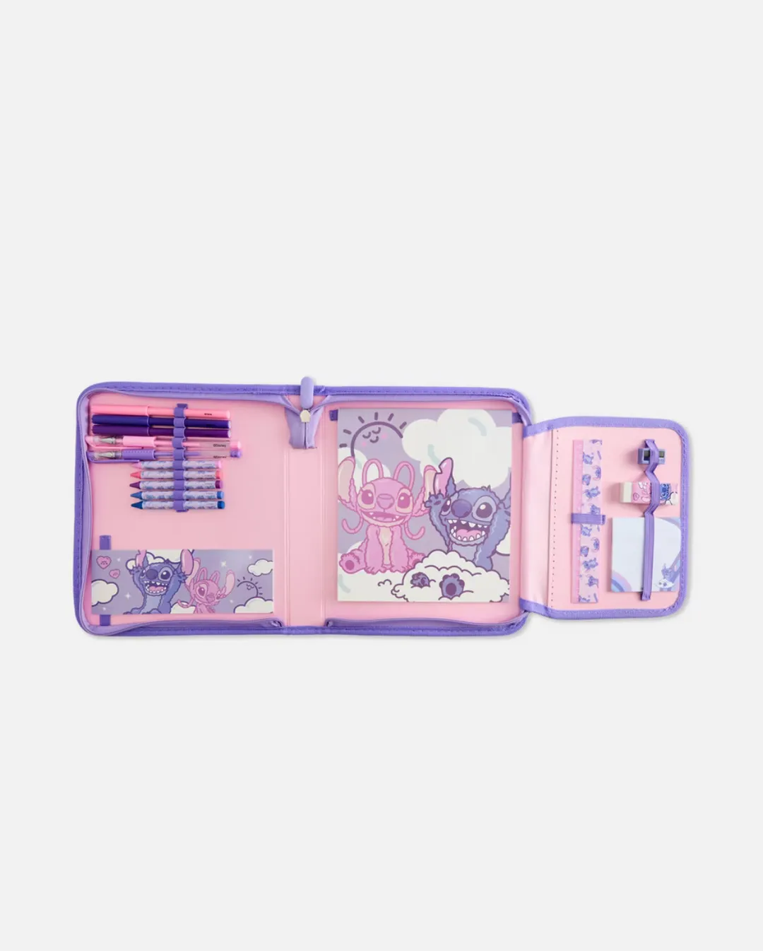 Cartuchera Con Accesorios Stitch