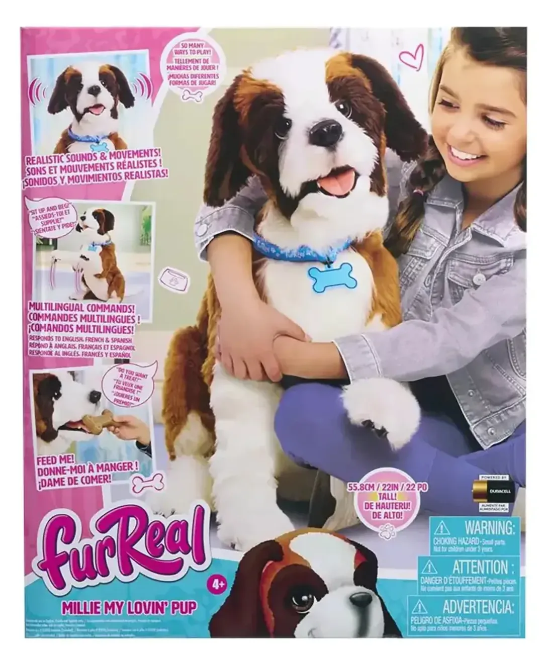 Millie Mi Adorable Cachorro Furreal Interactivo Realista