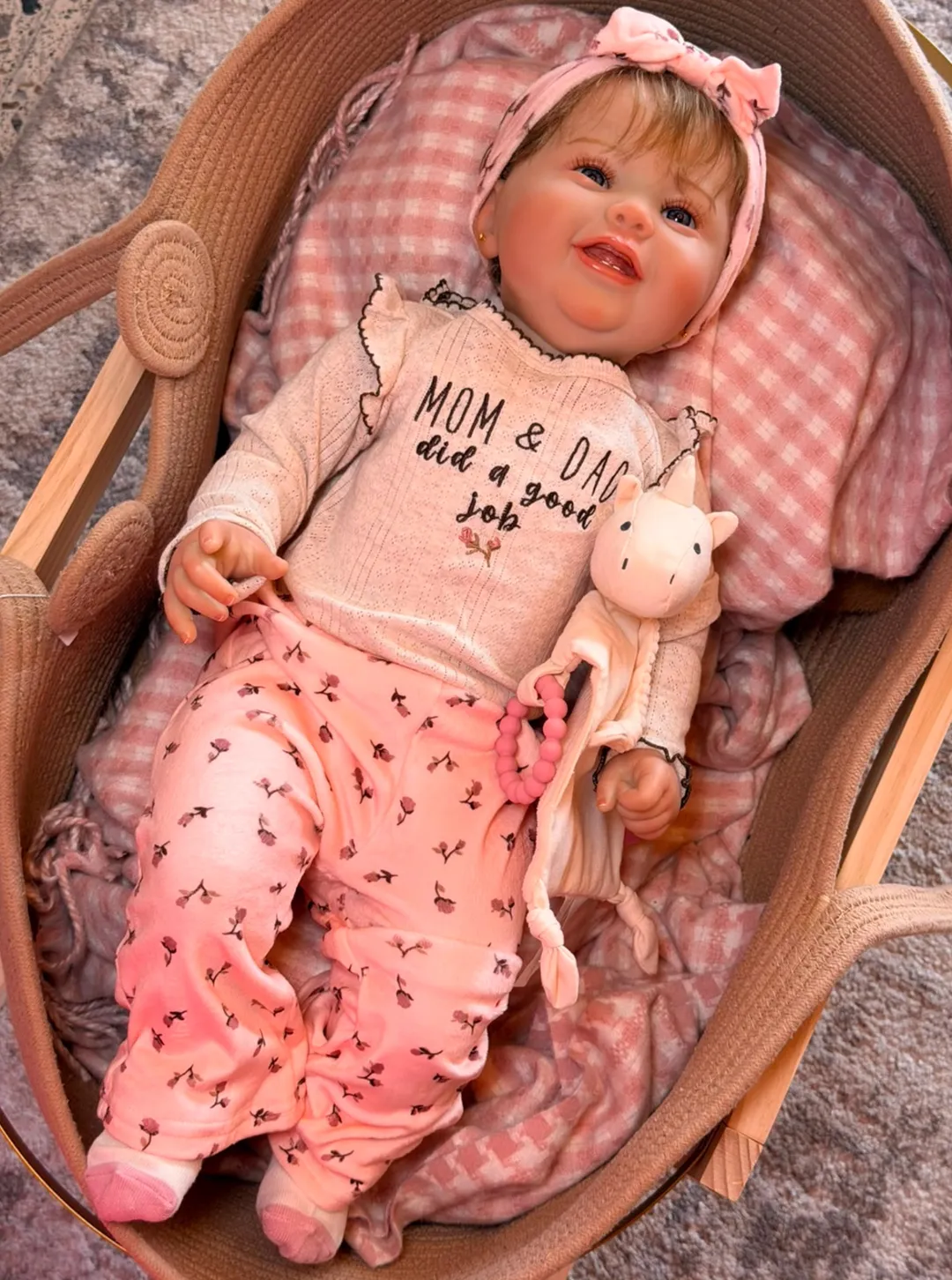 Bebe Reborn Camila Moño Toddler