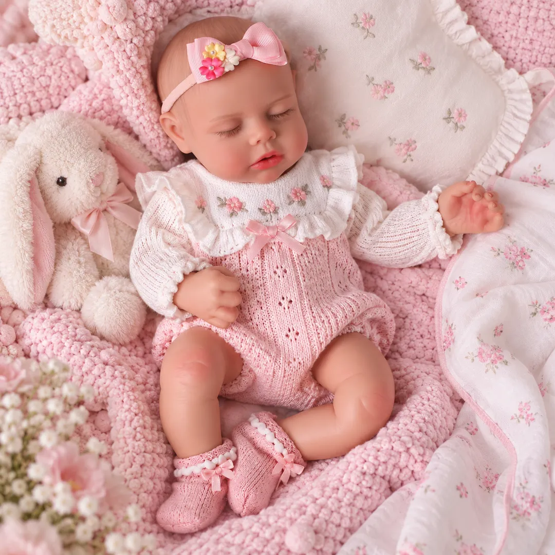Bebe Reborn Alana Rosada Platino