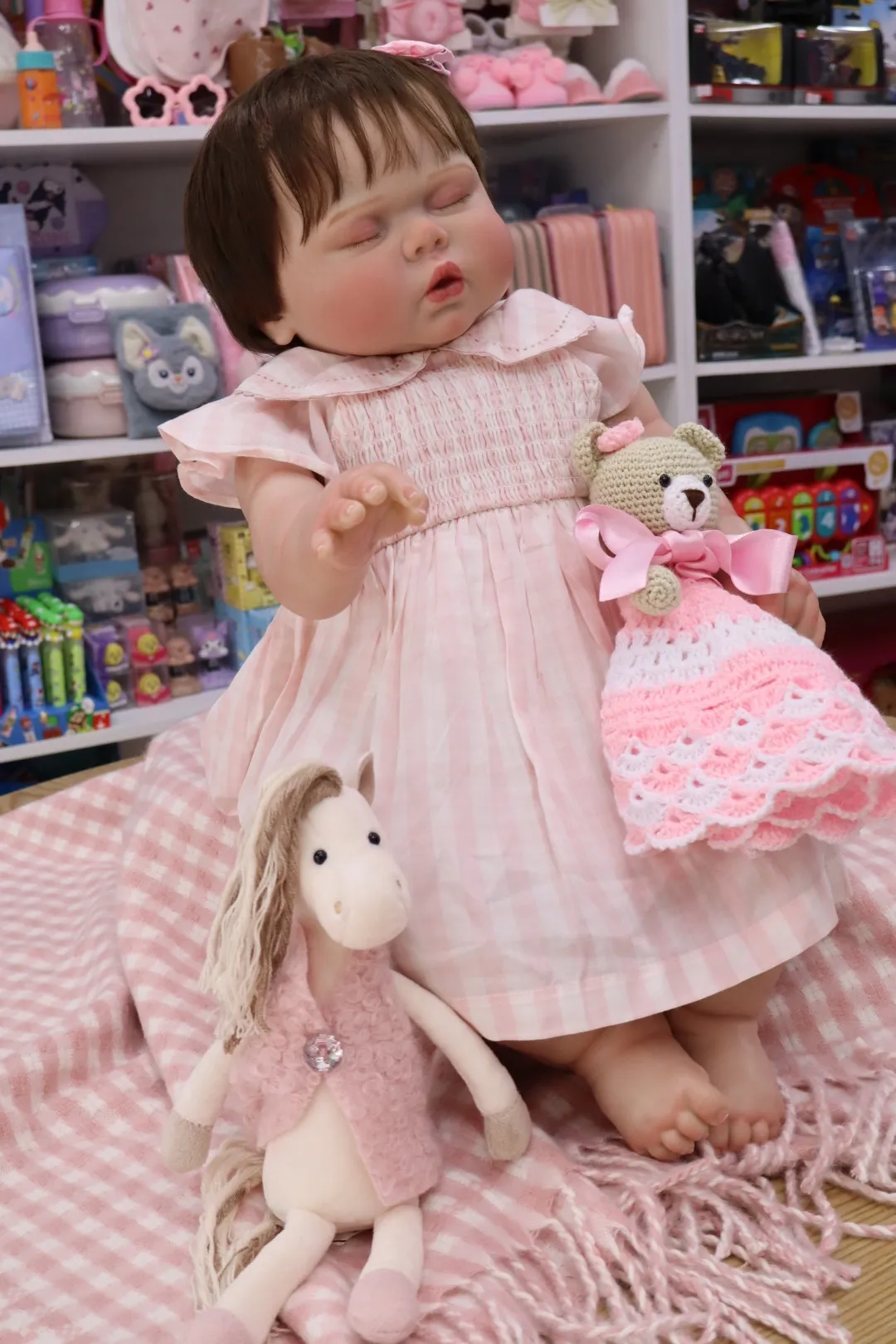 Bebe Reborn Ann Vestido Toddler