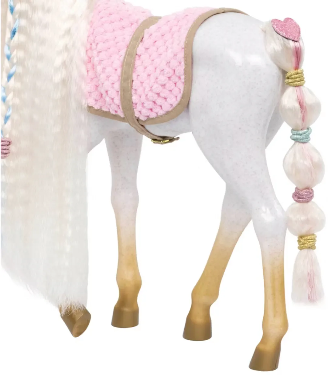  Our Generation Caballo Andaluz Blanco con Glitter & Hearts