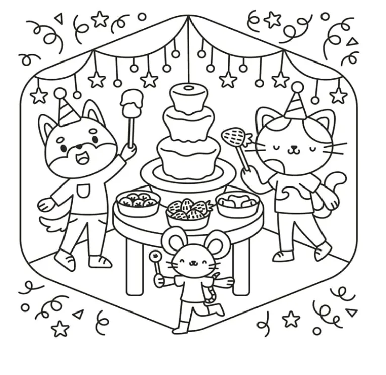 Libro Para Colorear Sweet