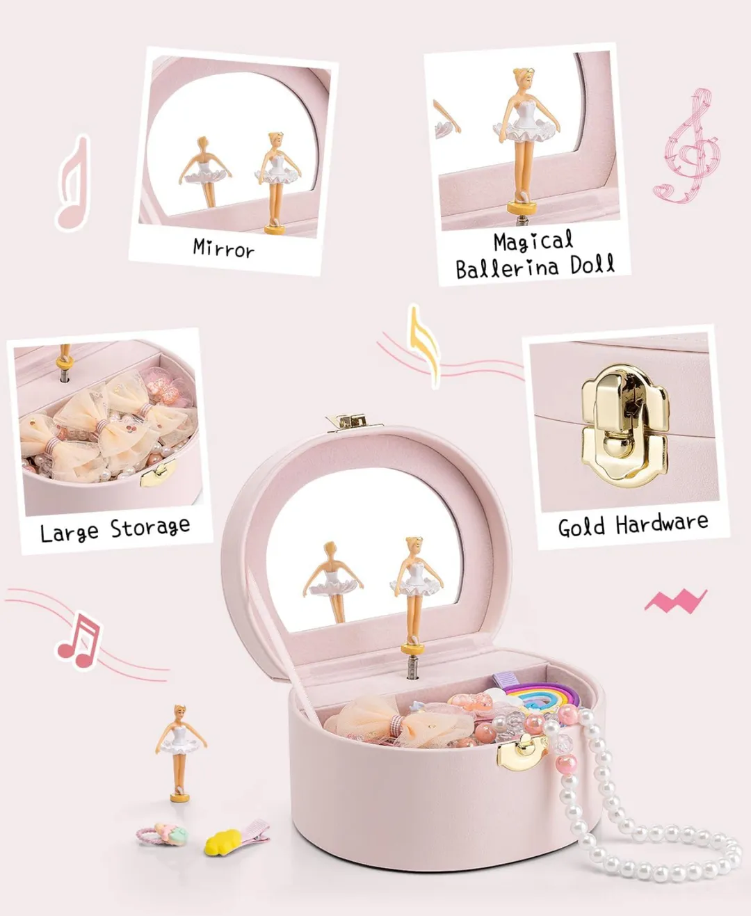 Joyero Musical con Bailarina